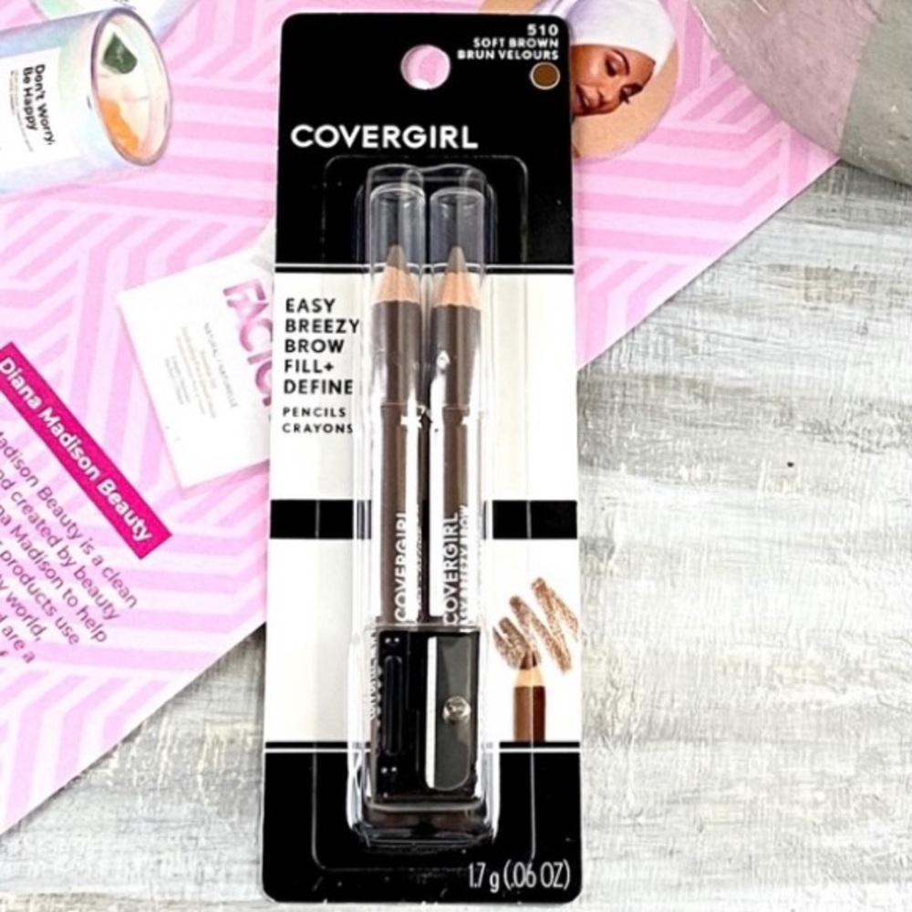 NWT Covergirl Brow Pencils Soft Brown